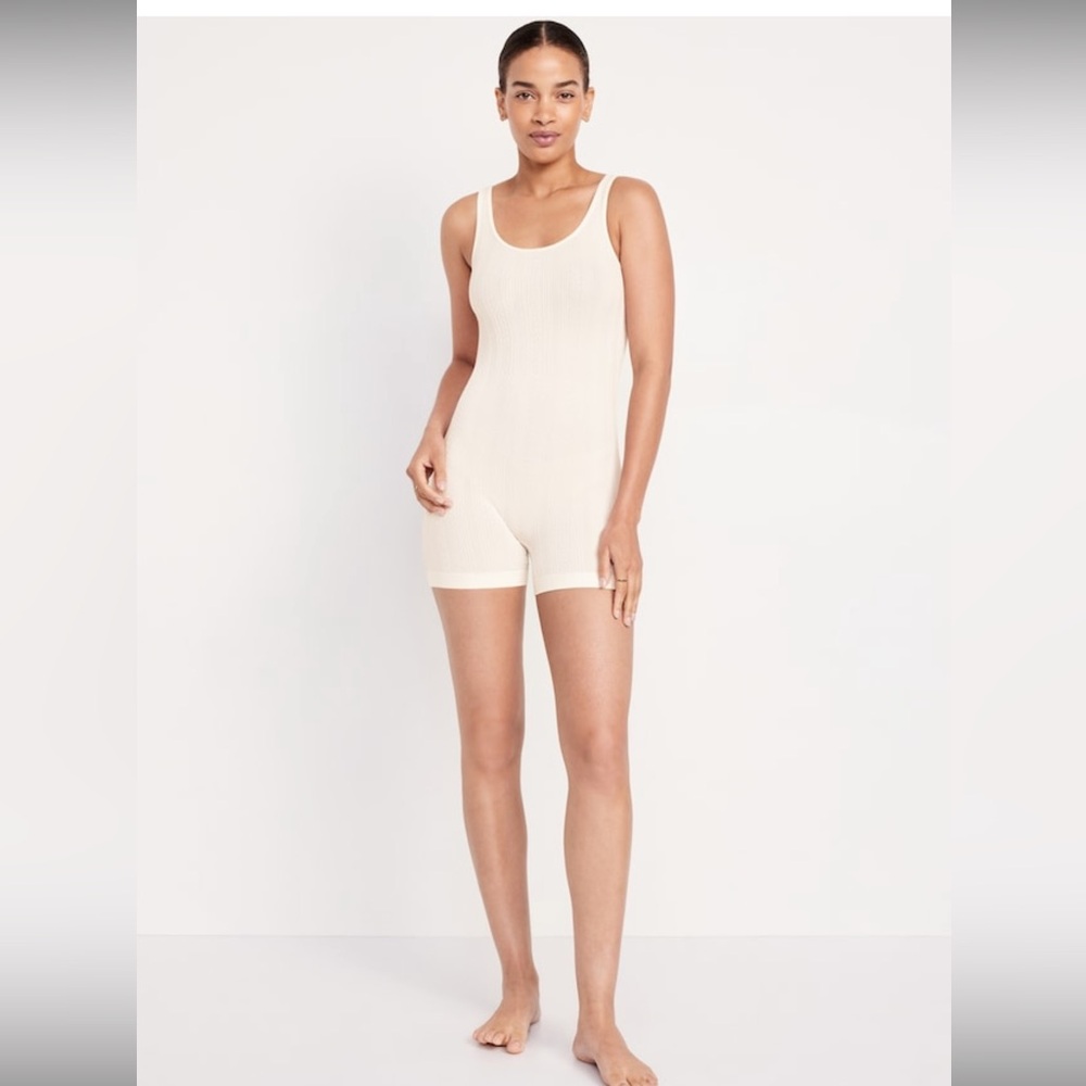 New! Old Navy Women Seamless Tank Top Bodysuit (Size: M)